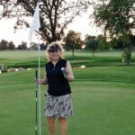 Golf Student Linda Vandewater